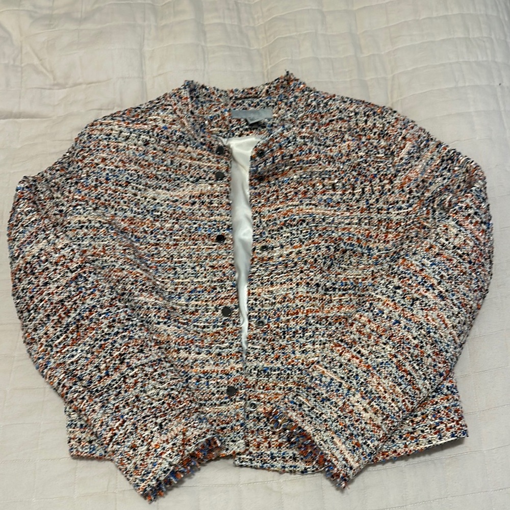 Multicolor Tweed Jacket